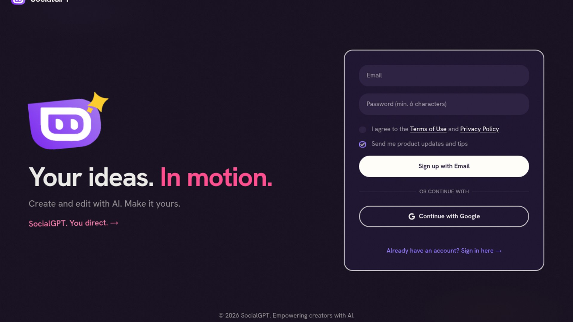 SocialGPT launches a conversational video editor that lets creators modify timeline footage, captions, and B-roll through natural language prompts.