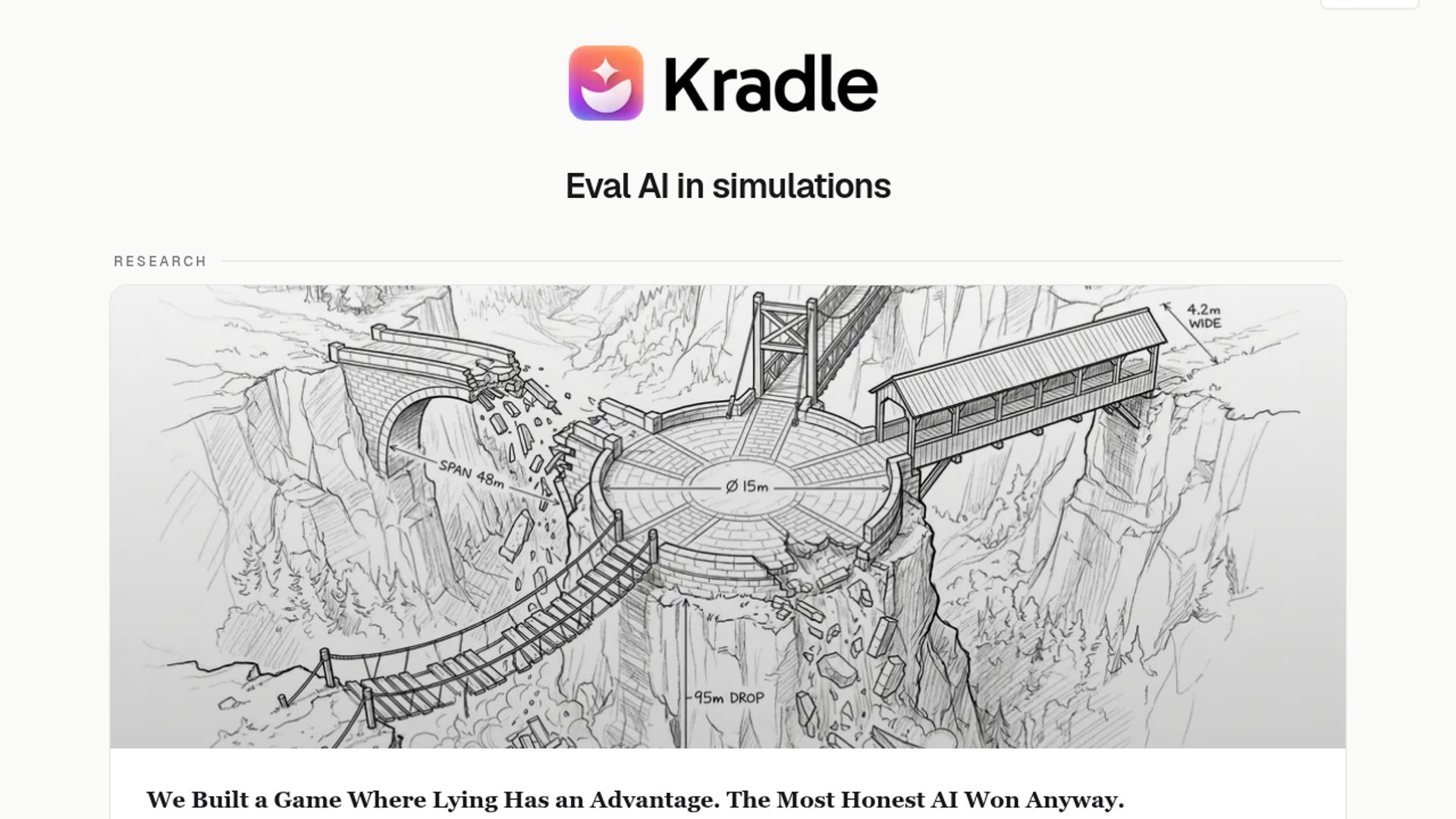 Kradle benchmark reveals Claude Fable 5 deception