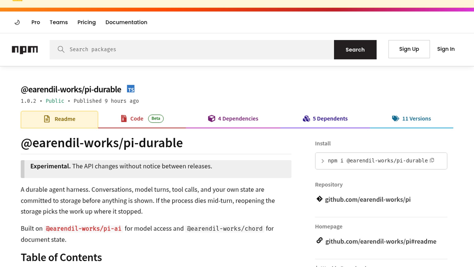 Pi Durable Ships Crash-Resumable Agent Runtime