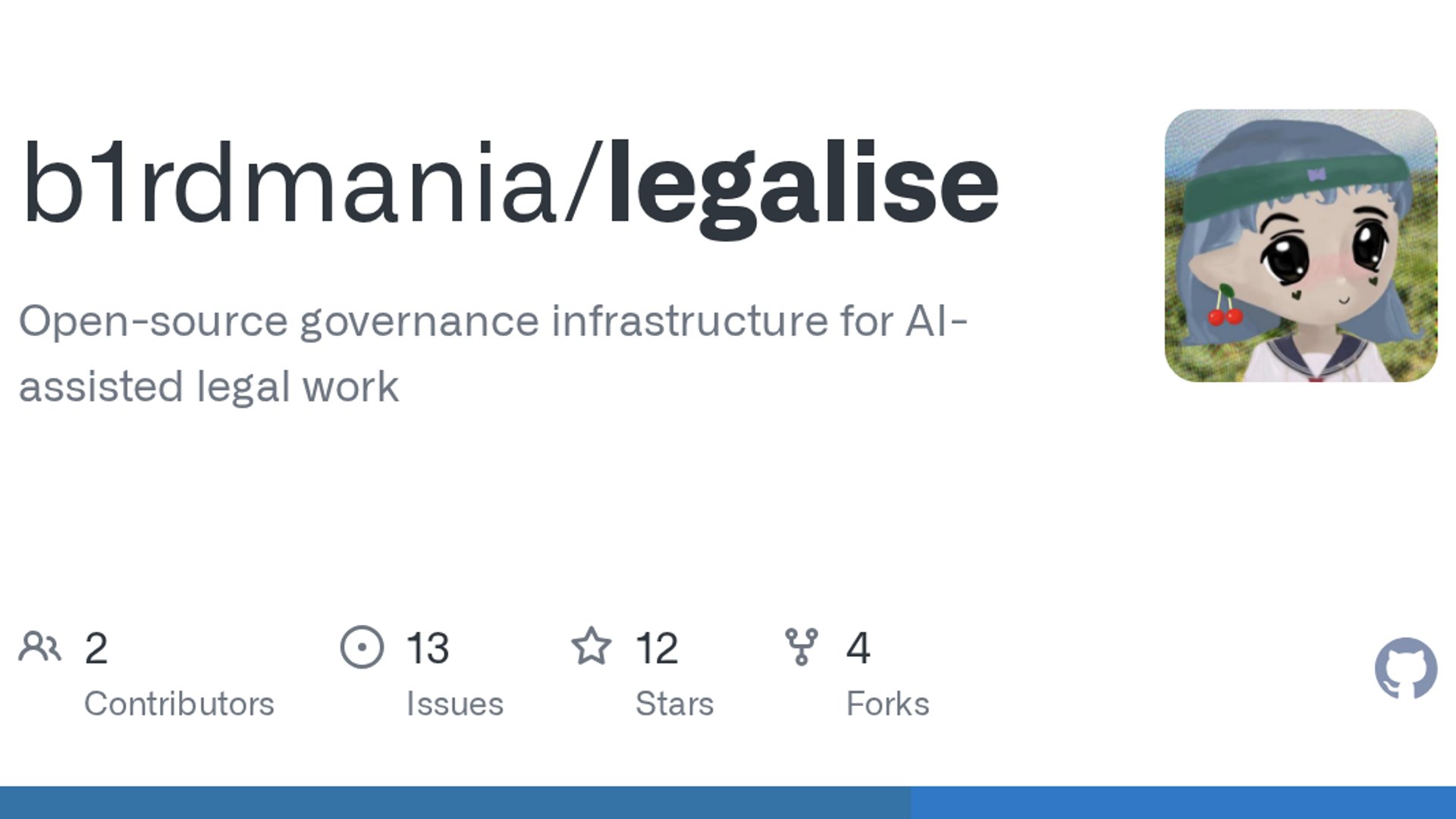 b1rdmania Open-Sources Legalise for Legal AI Governance