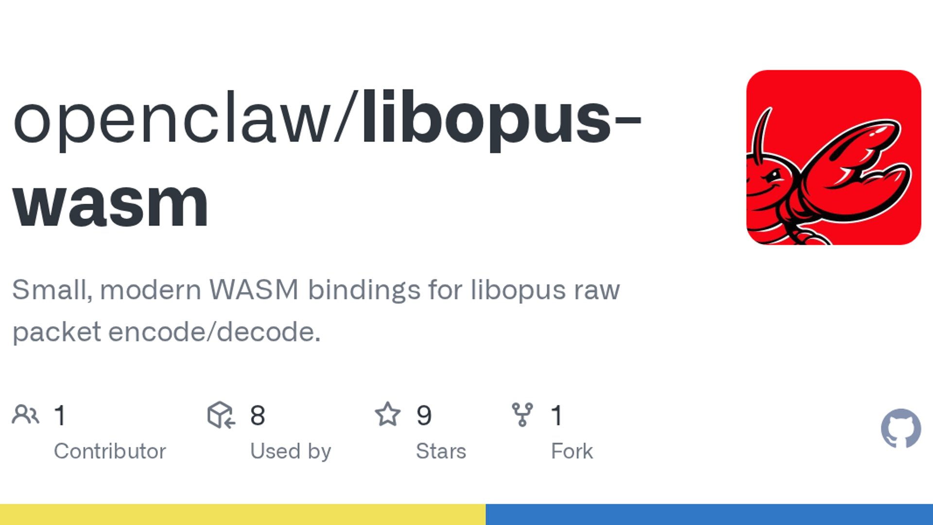 libopus-wasm swaps out native Opus bindings