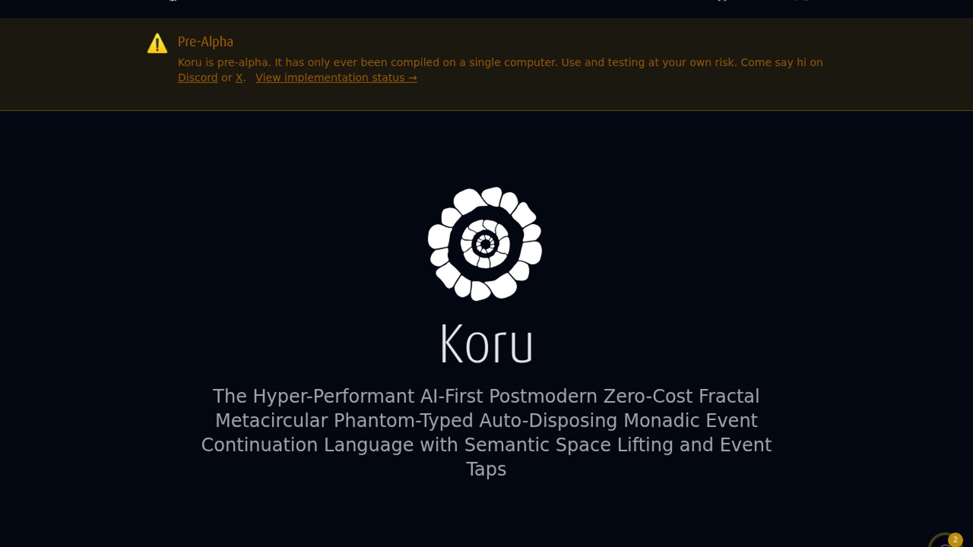 Koru launches WebAssembly-powered playground