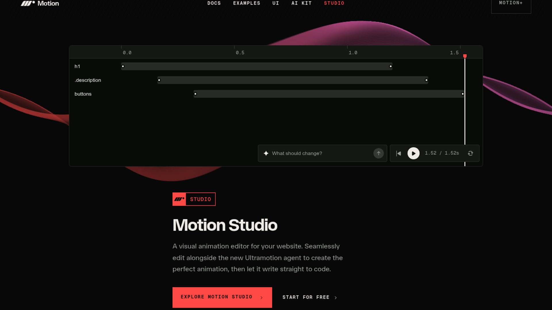 Motion Studio 2.2 Adds Reduced-Motion Support