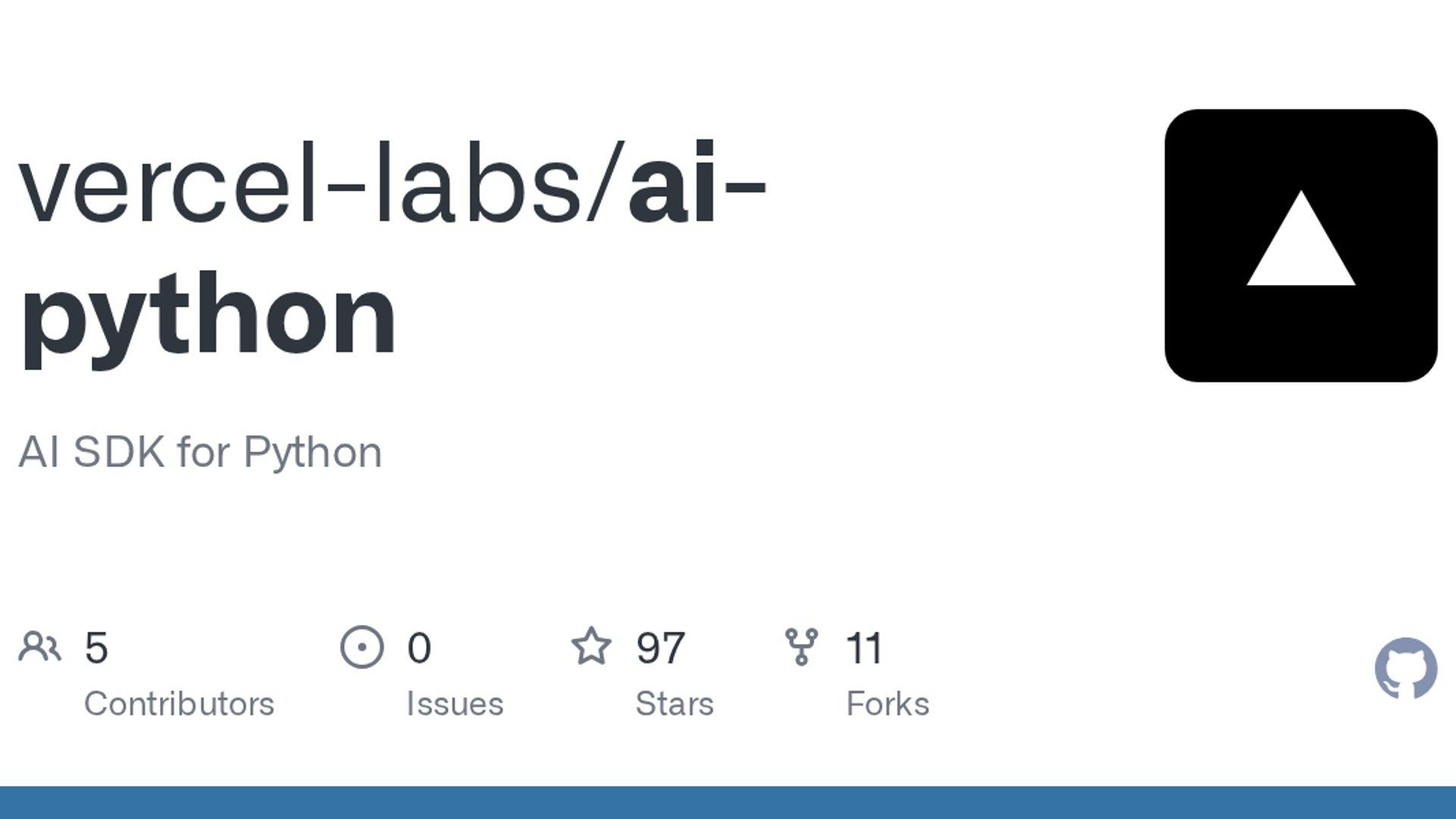 Vercel releases Python AI SDK public beta