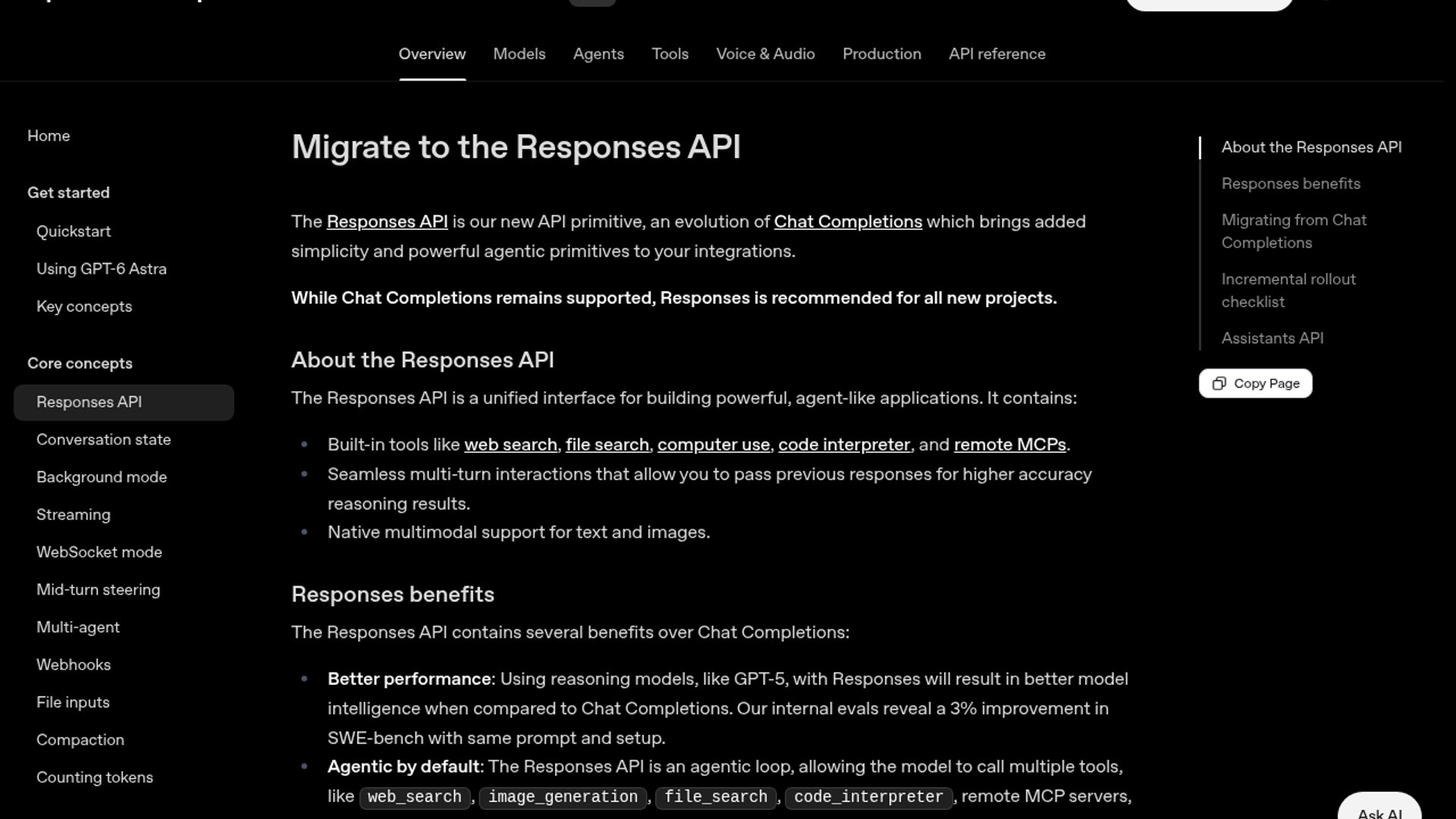 OpenAI Responses API adds async tools, steering