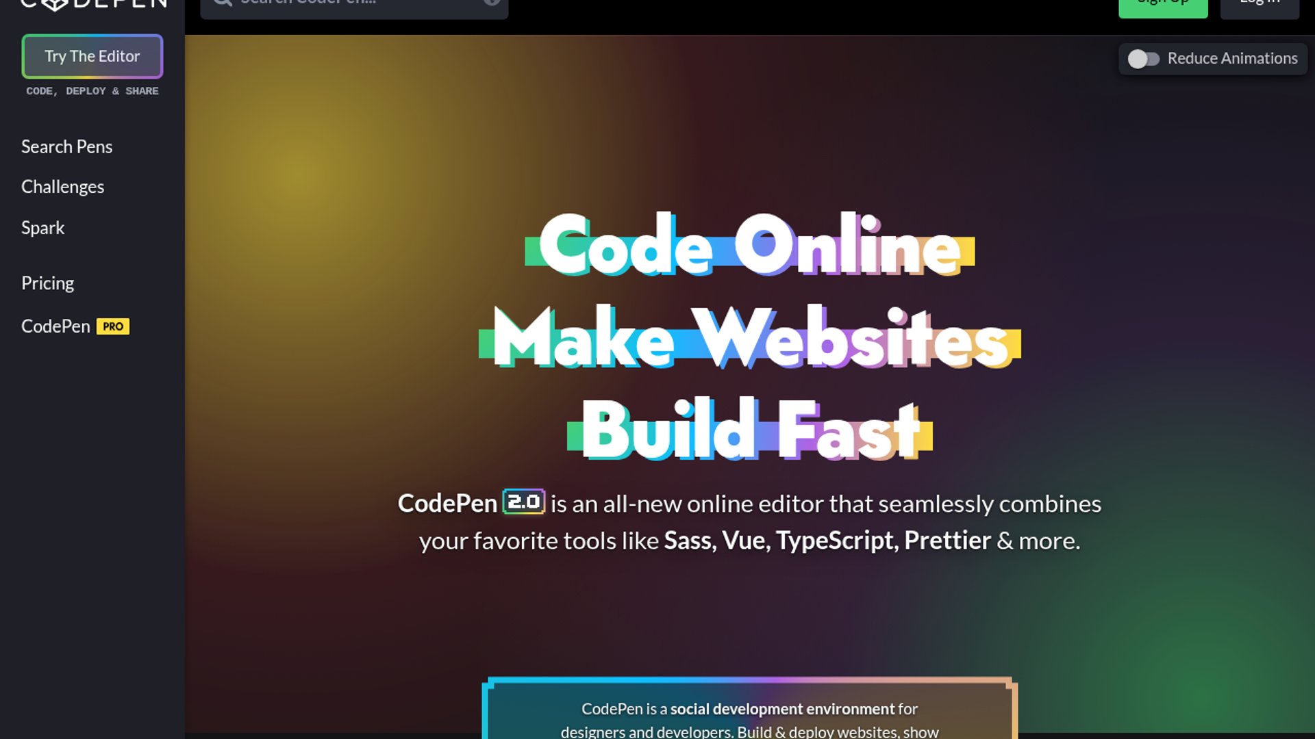 CodePen 2.0 launches multi-file editor and hosting
