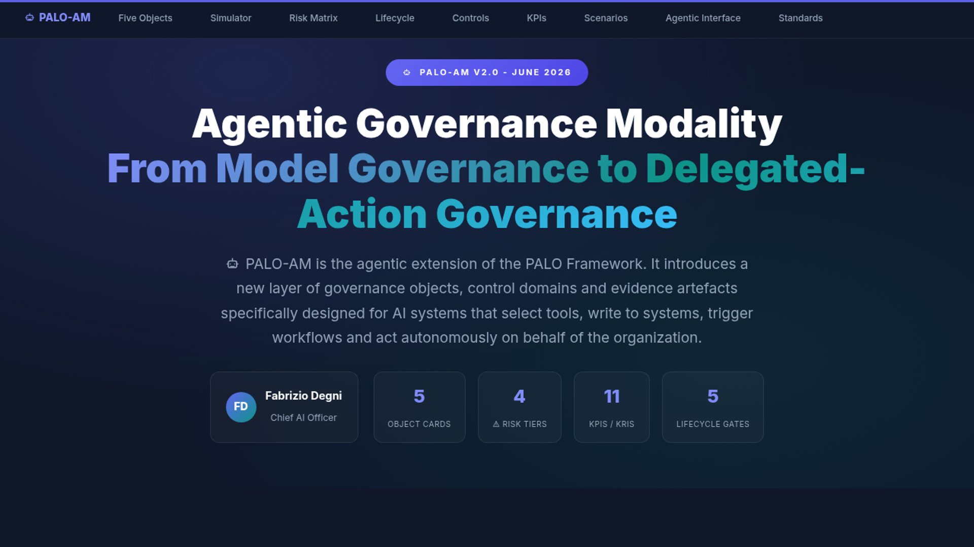 PALO-AI launches agentic governance architecture