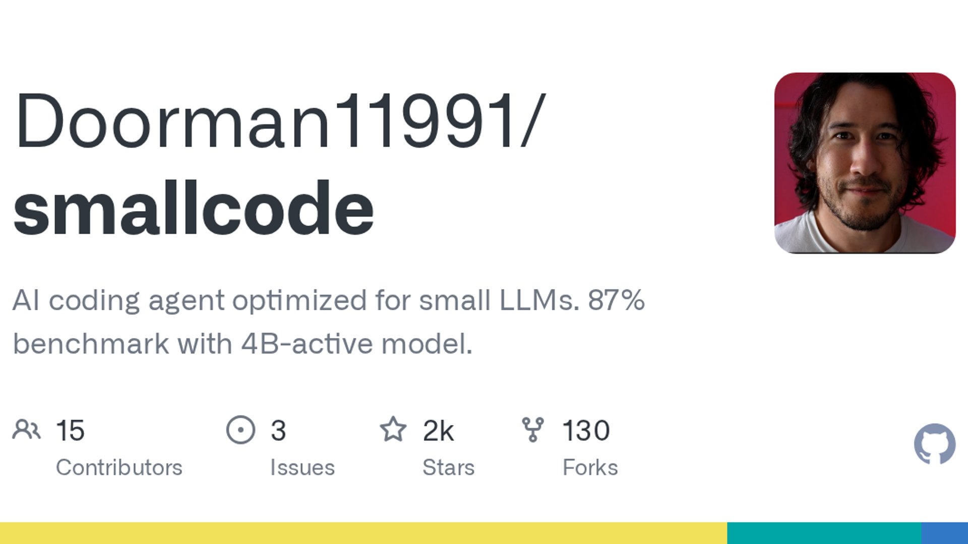 Smallcode ships local terminal coding agent