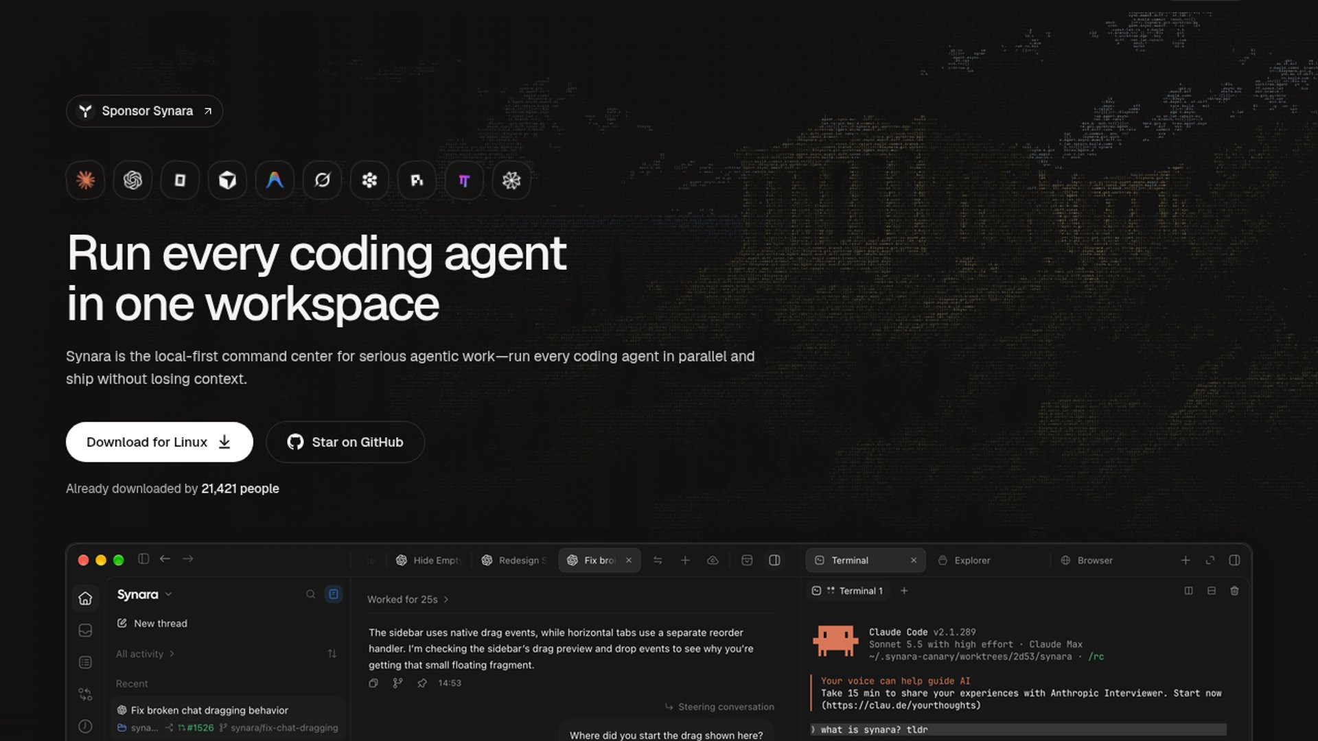 Synara to add MCP connectors in beta