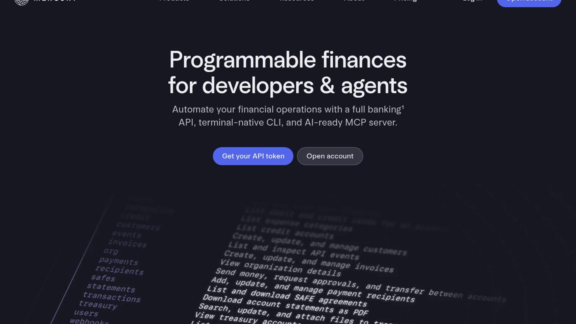 Mercury launches CLI skills for startup finance