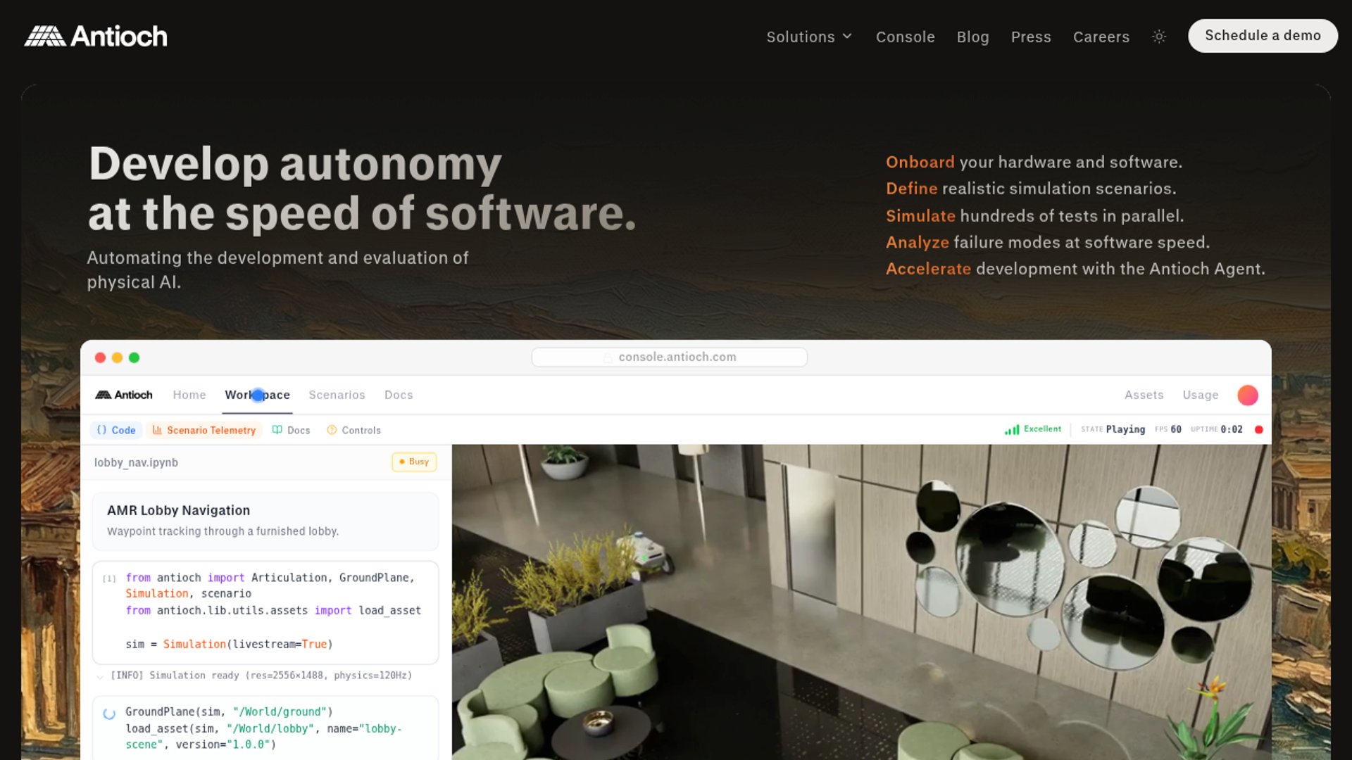 Antioch Targets Cursor-Level Robotics Iteration