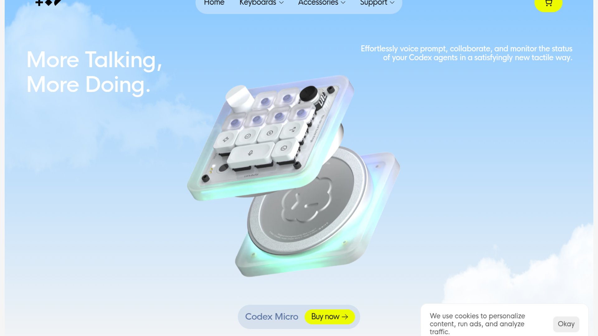 OpenAI launches Codex Micro mechanical macropad