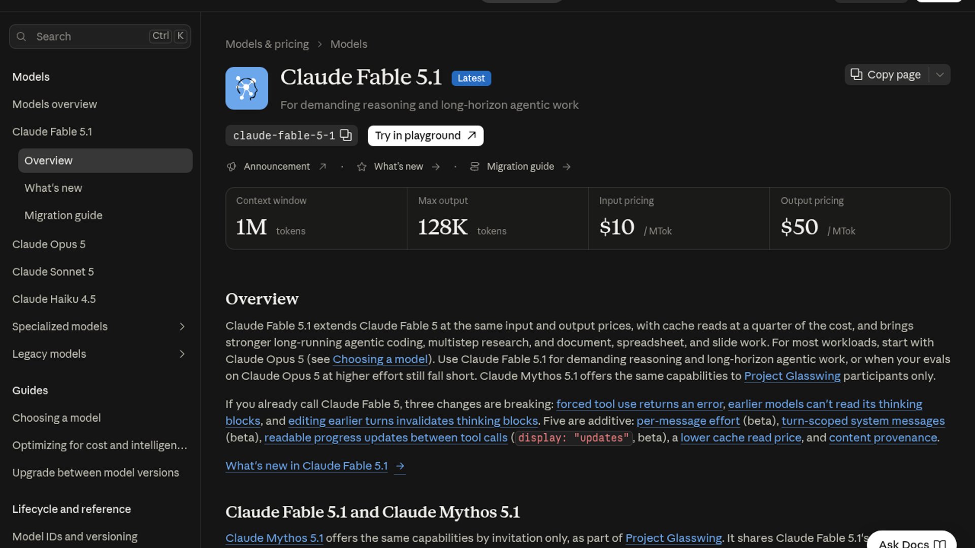 Anthropic launches Claude Fable 5.1