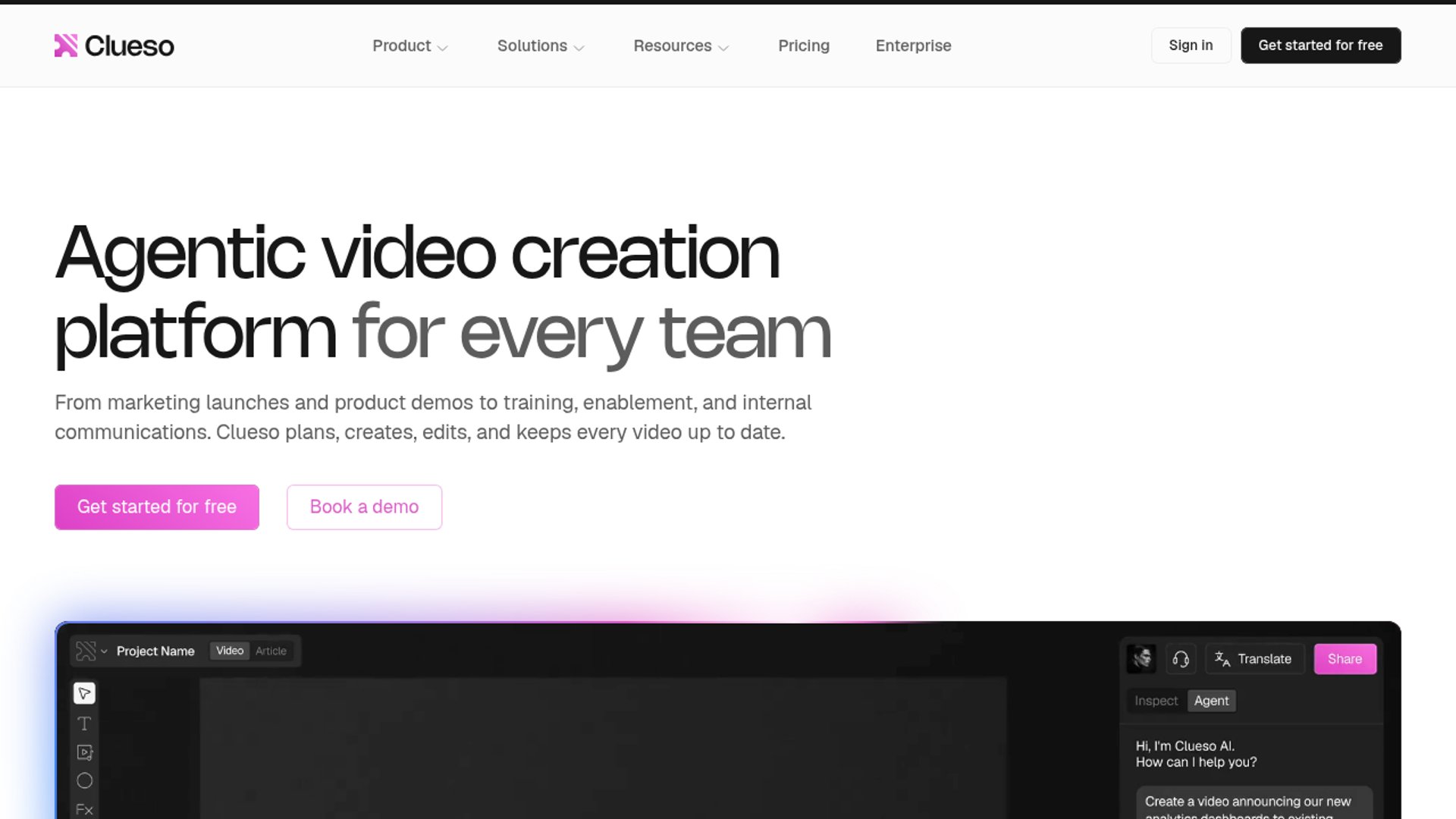 Clueso nabs $10M for agentic video