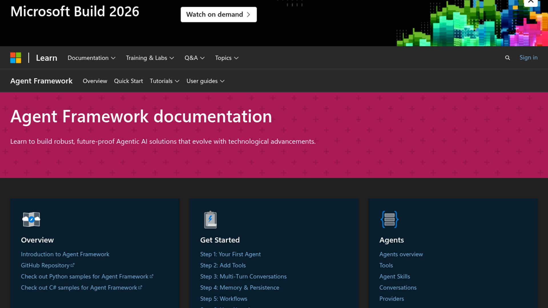 On .NET Live demystifies Microsoft Agent Framework