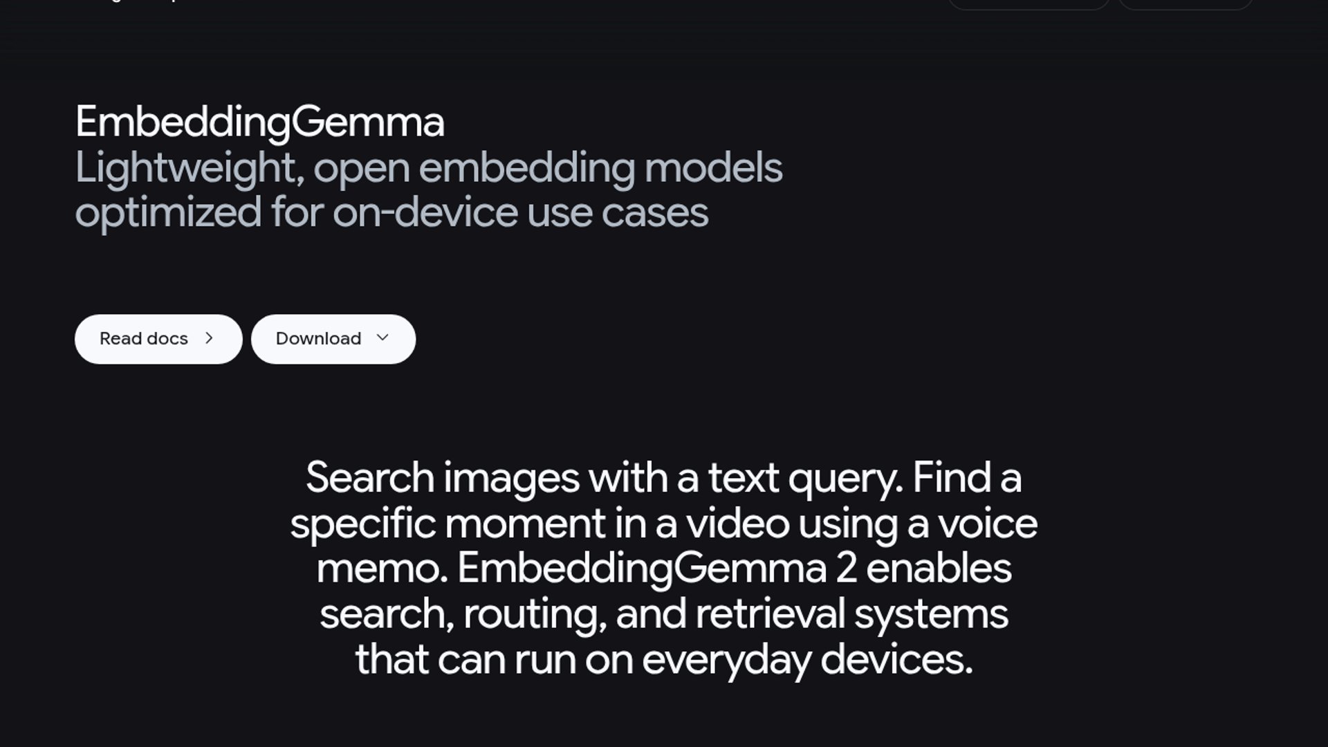 EmbeddingGemma 2 Launches On-Device Multimodal Search