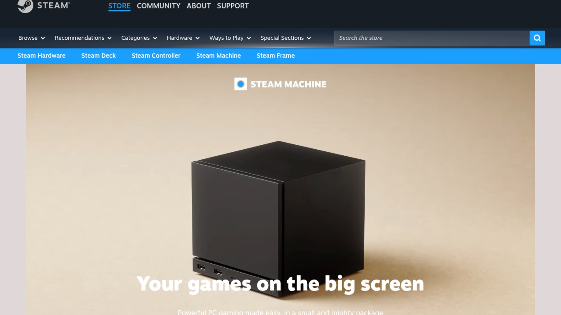 Steam Machine Runs OpenAI Codex CLI