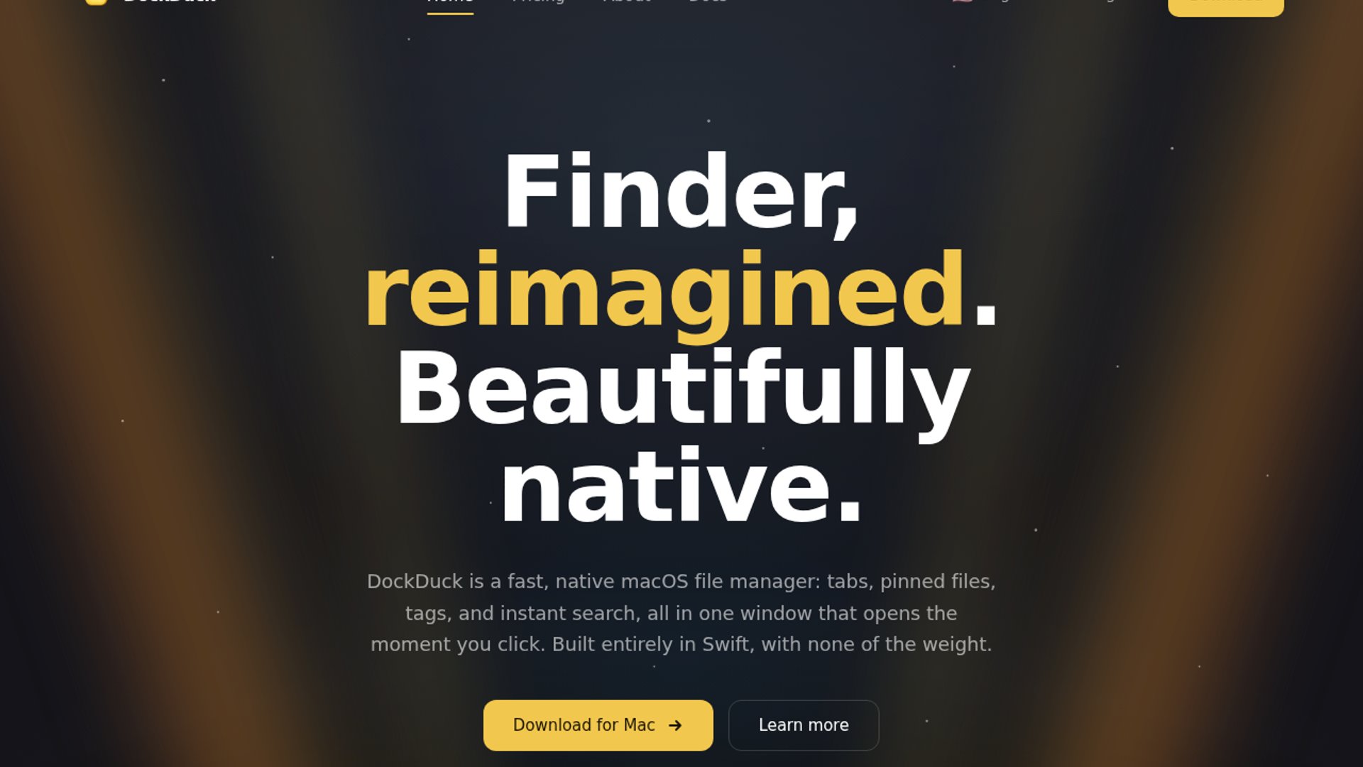 DockDuck launches Finder replacement for Mac