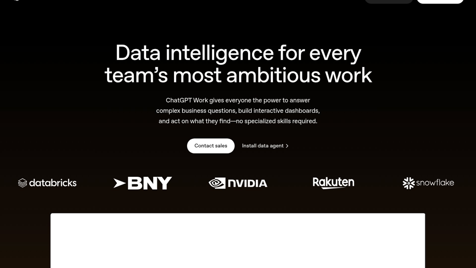 OpenAI showcases ChatGPT Work data agent