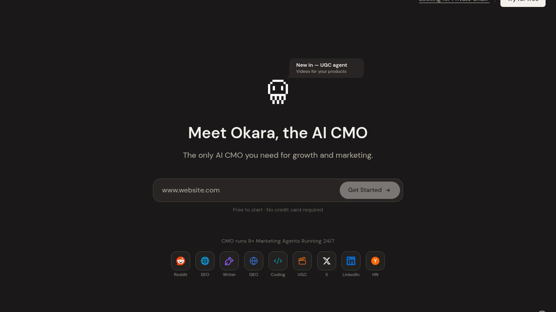 Okara scales AI CMO on Vercel