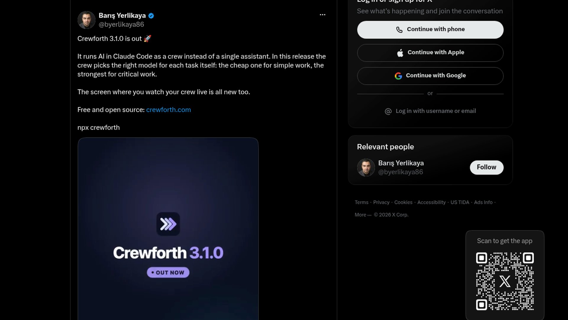 Crewforth 3.1.0 Ships Smart Model Routing