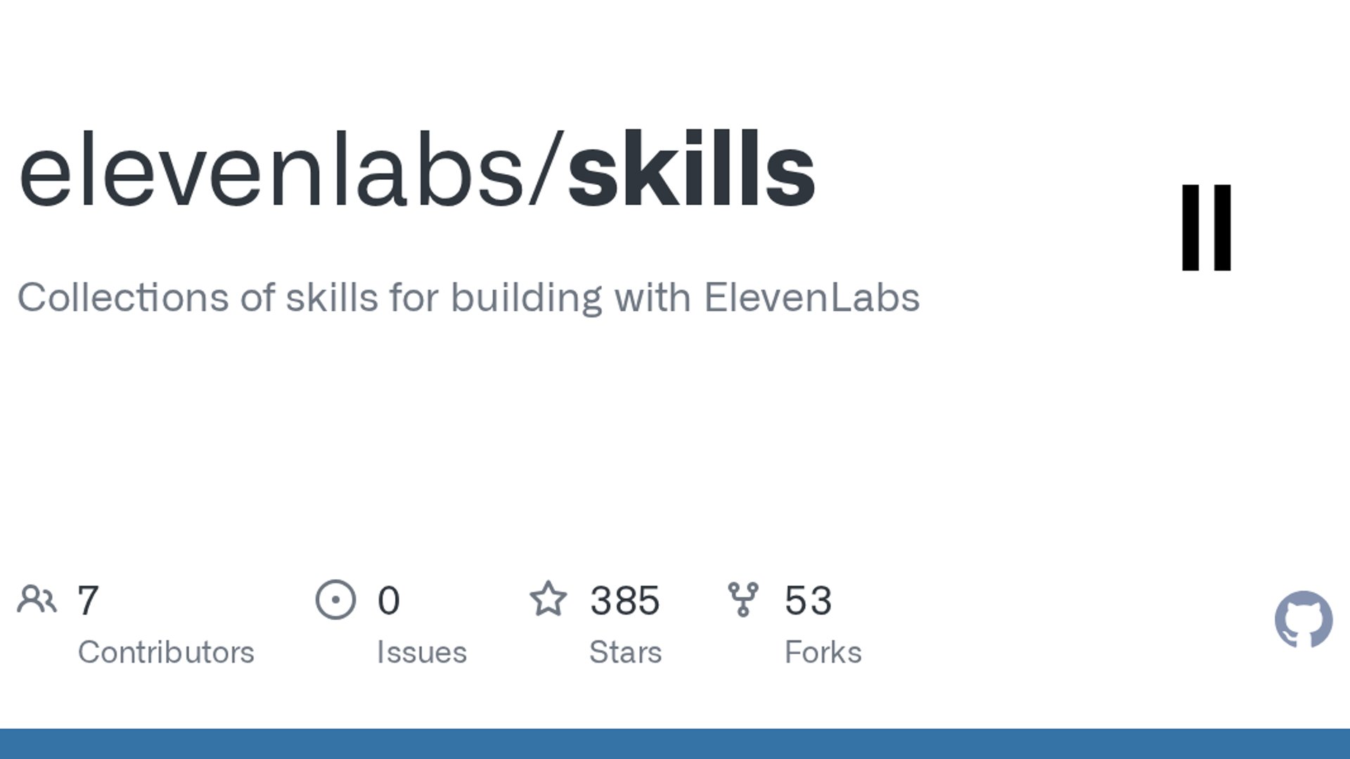 ElevenLabs Skills crosses 40,000 installations