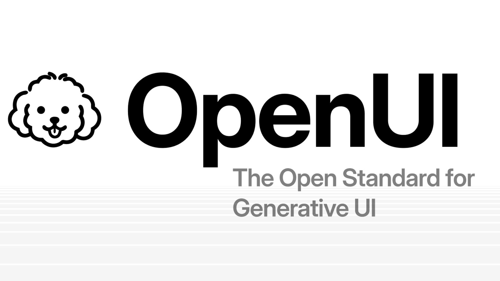 OpenUI open-sources generative UI stack