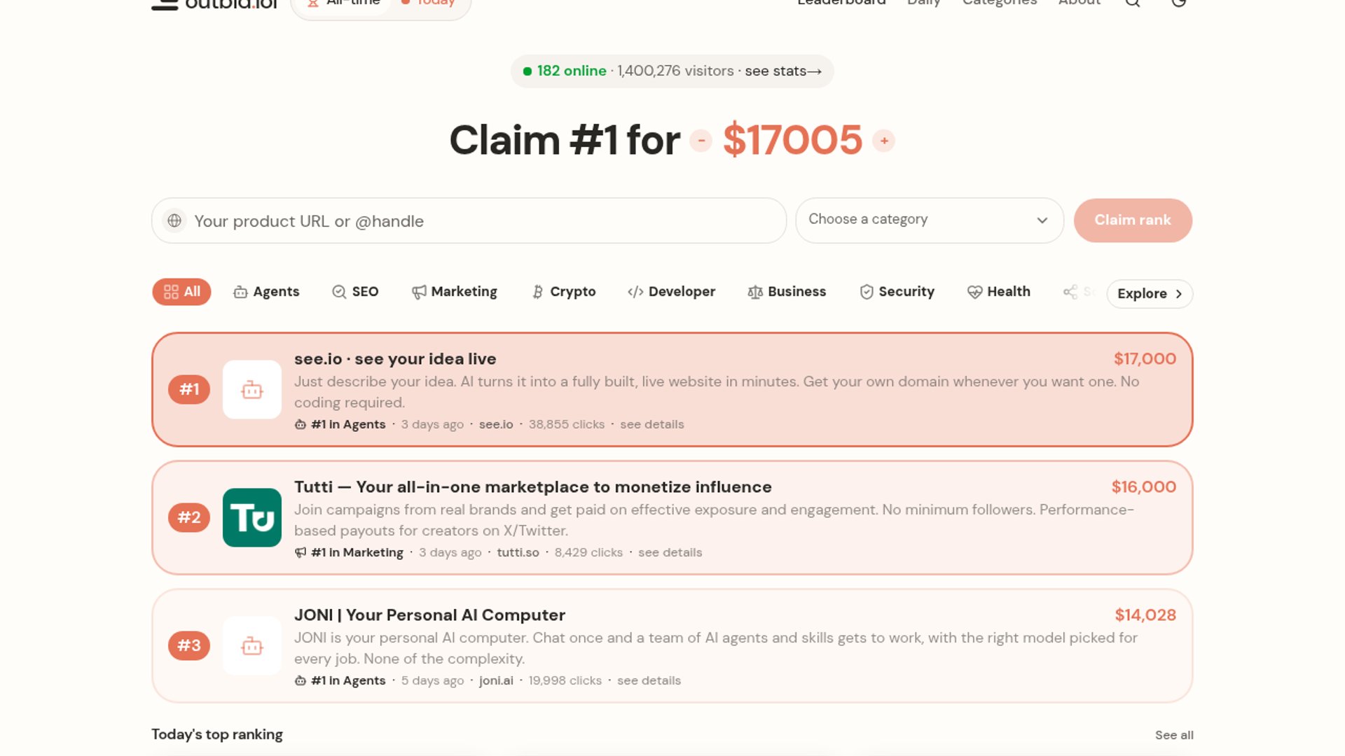 Outbid.lol Sparks Wave Of AI-Built Clones
