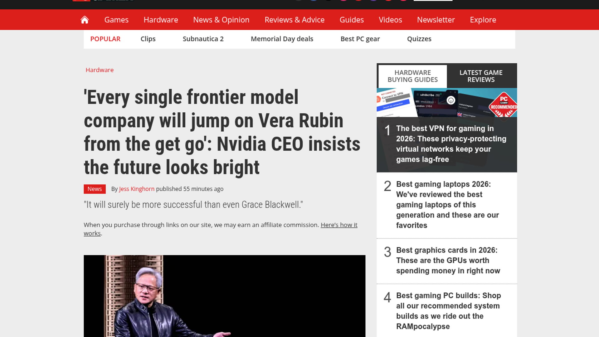 Nvidia Vera Rubin draws frontier labs