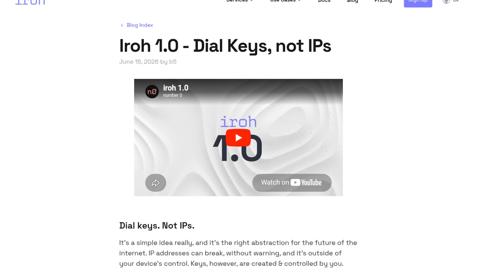 n0-computer releases Iroh 1.0, a stable peer-to-peer networking library that allows devices to connect securely using public keys instead of IP addresses.