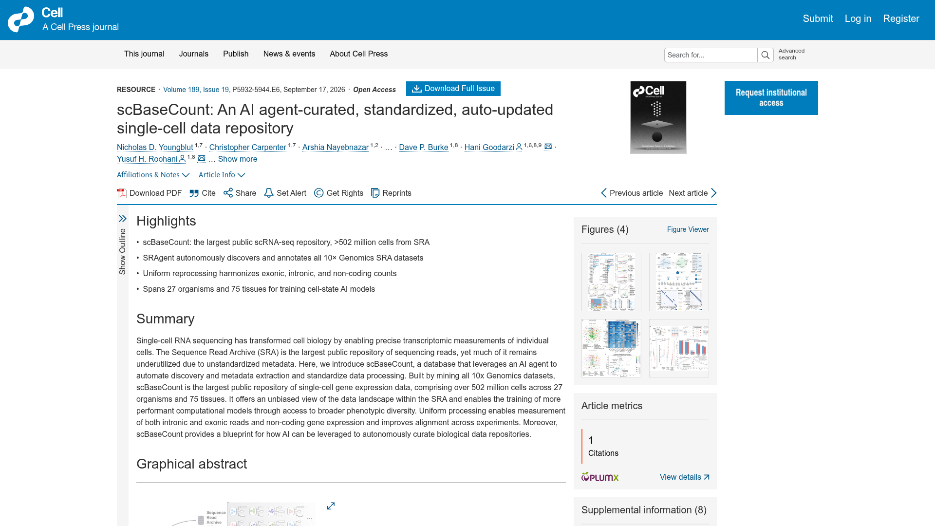 scBaseCount Reframes Public Sequencing Triage