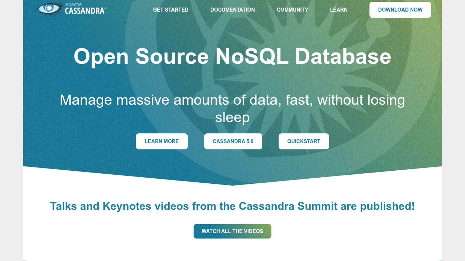 Apache Cassandra delivers linear scale and availability