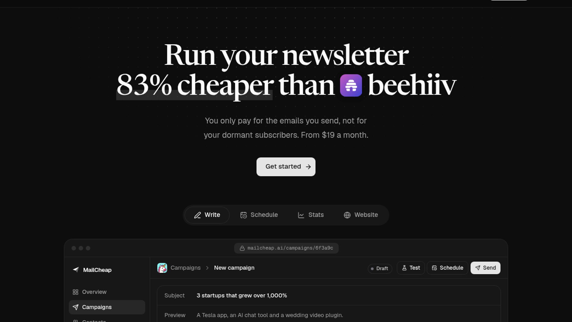 MailCheap Hits Three-Figure MRR, Opens Metrics