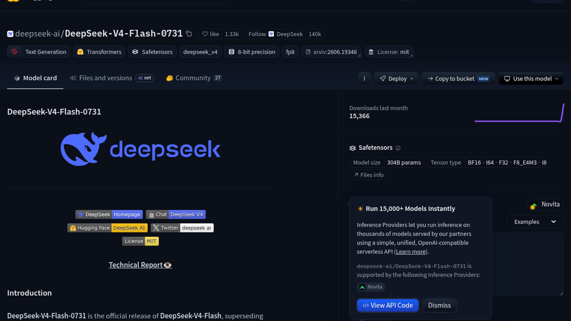 Dual Blackwell GPUs run 167 GB DeepSeek-V4 FP8