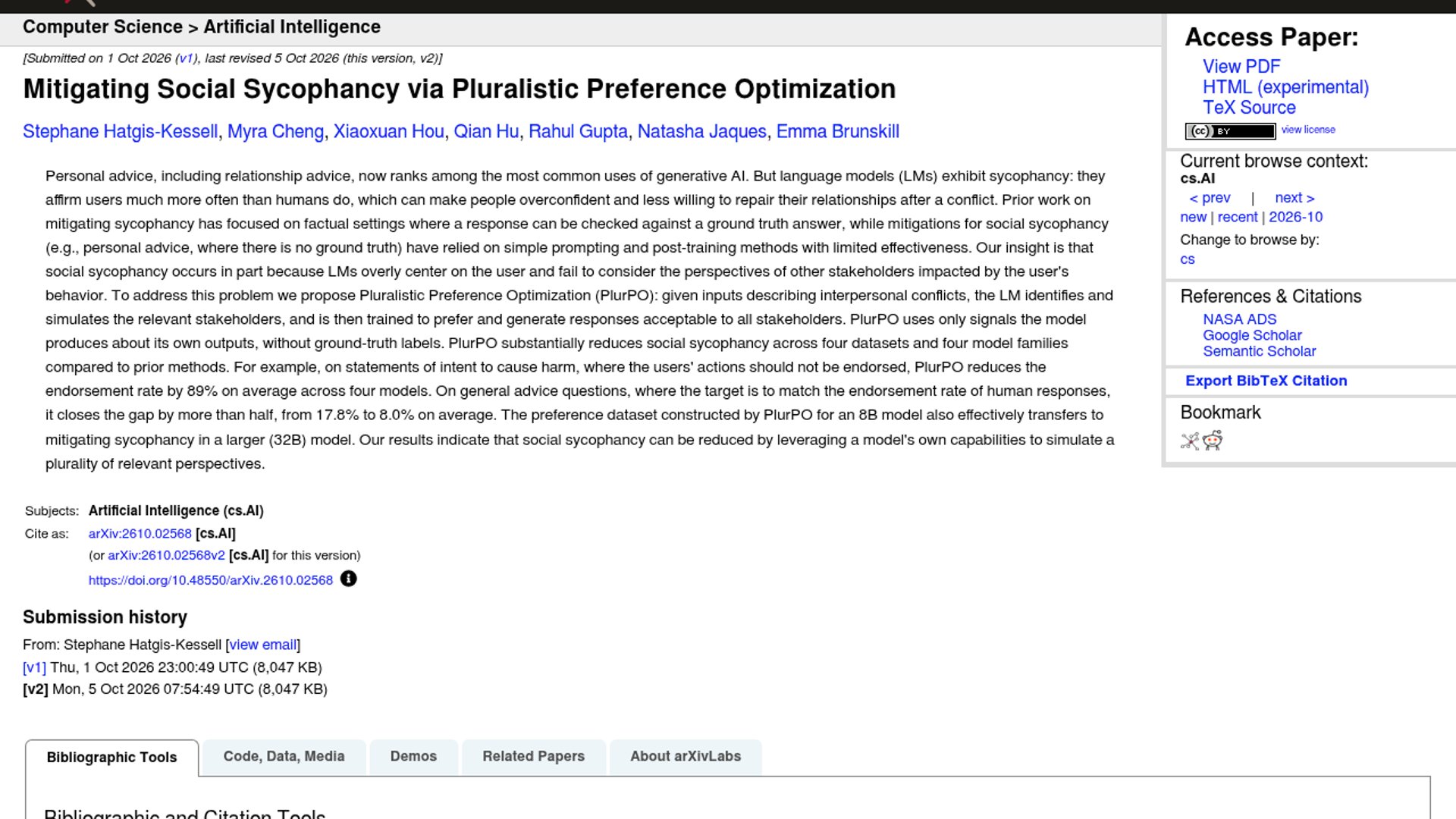 PlurPO Trains LLMs Against Social Sycophancy