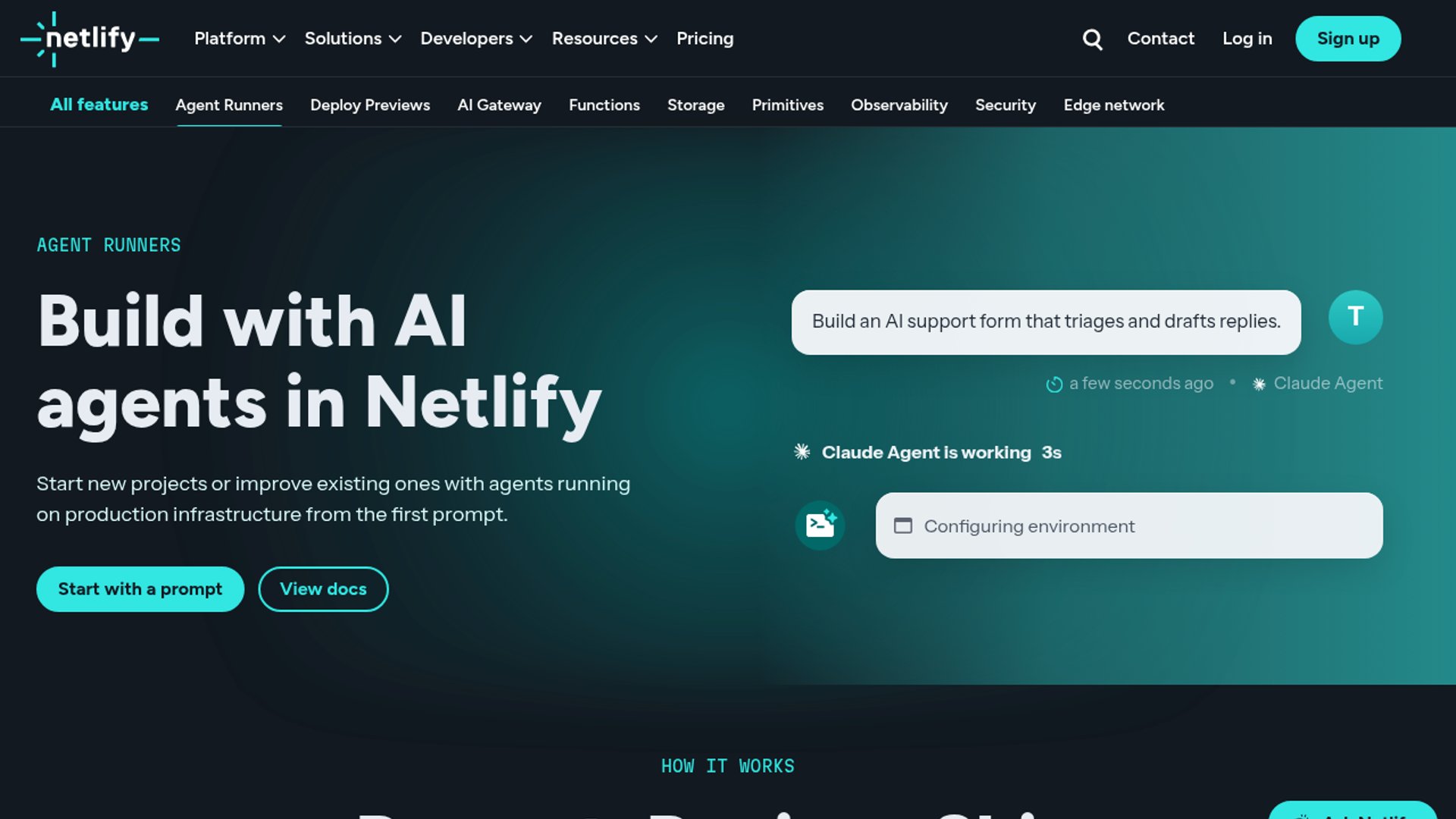 Netlify, Stripe Demo Prompt-to-Production Build