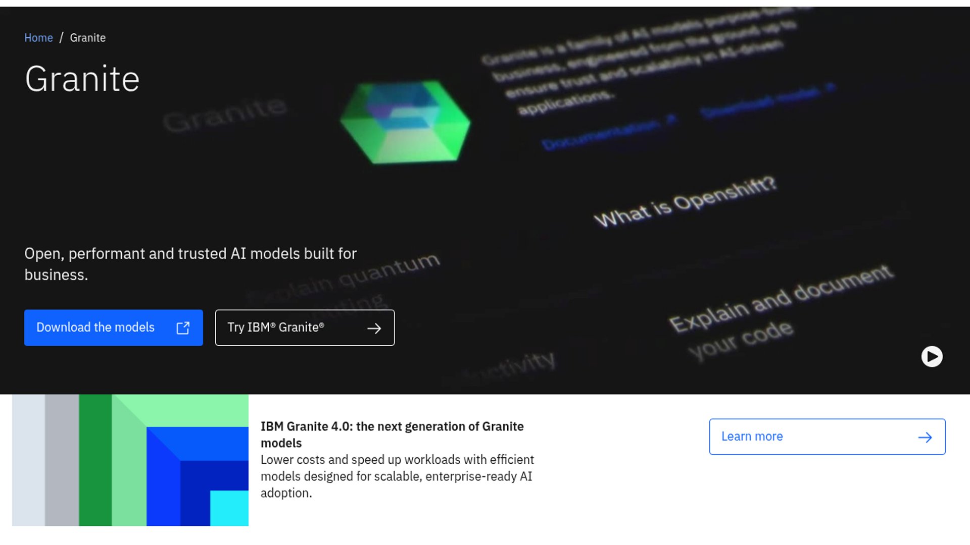 IBM drops Granite 4.1 8B with reasoning toggle