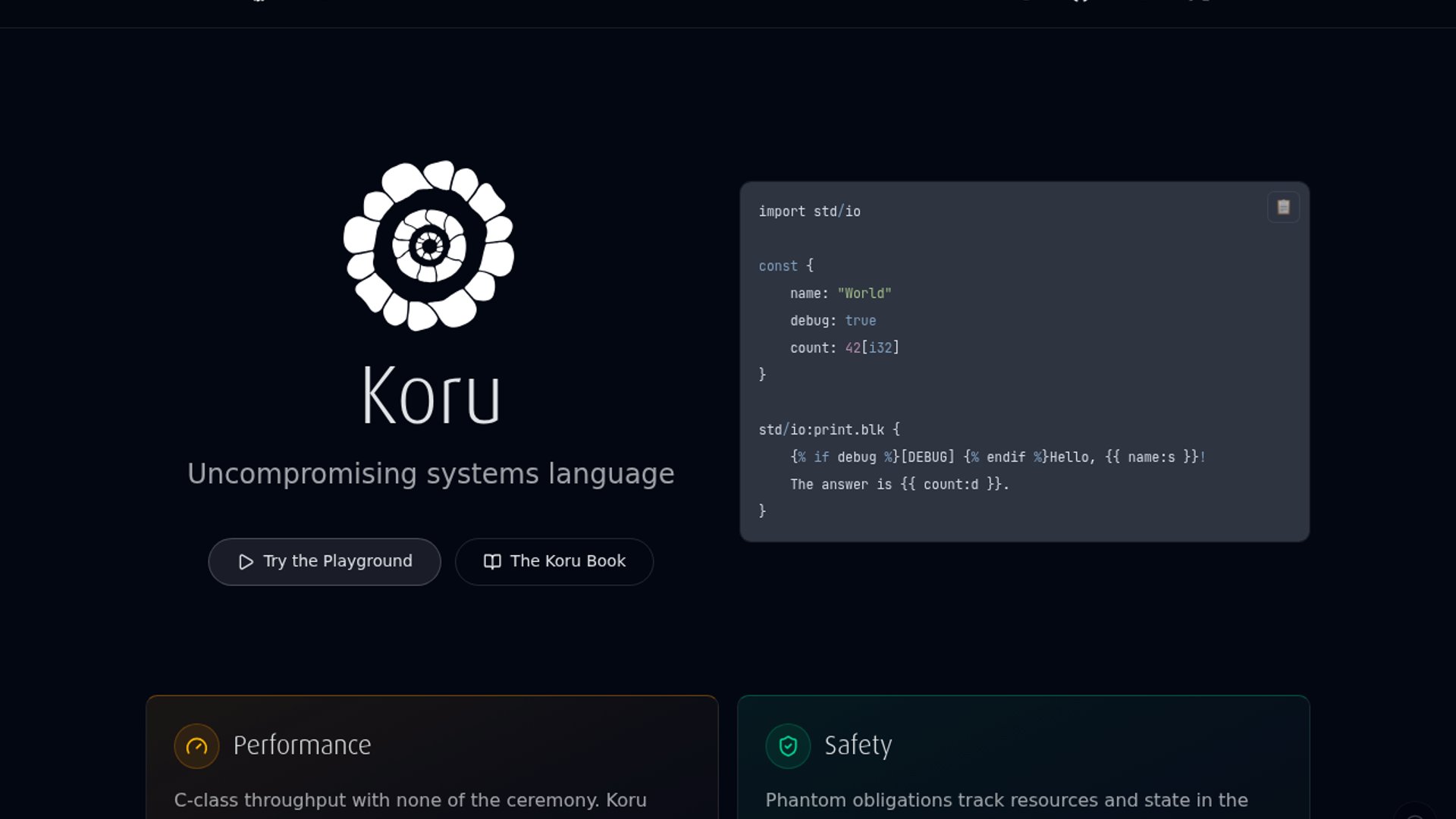Koru adds AST attachments for runnable metadata