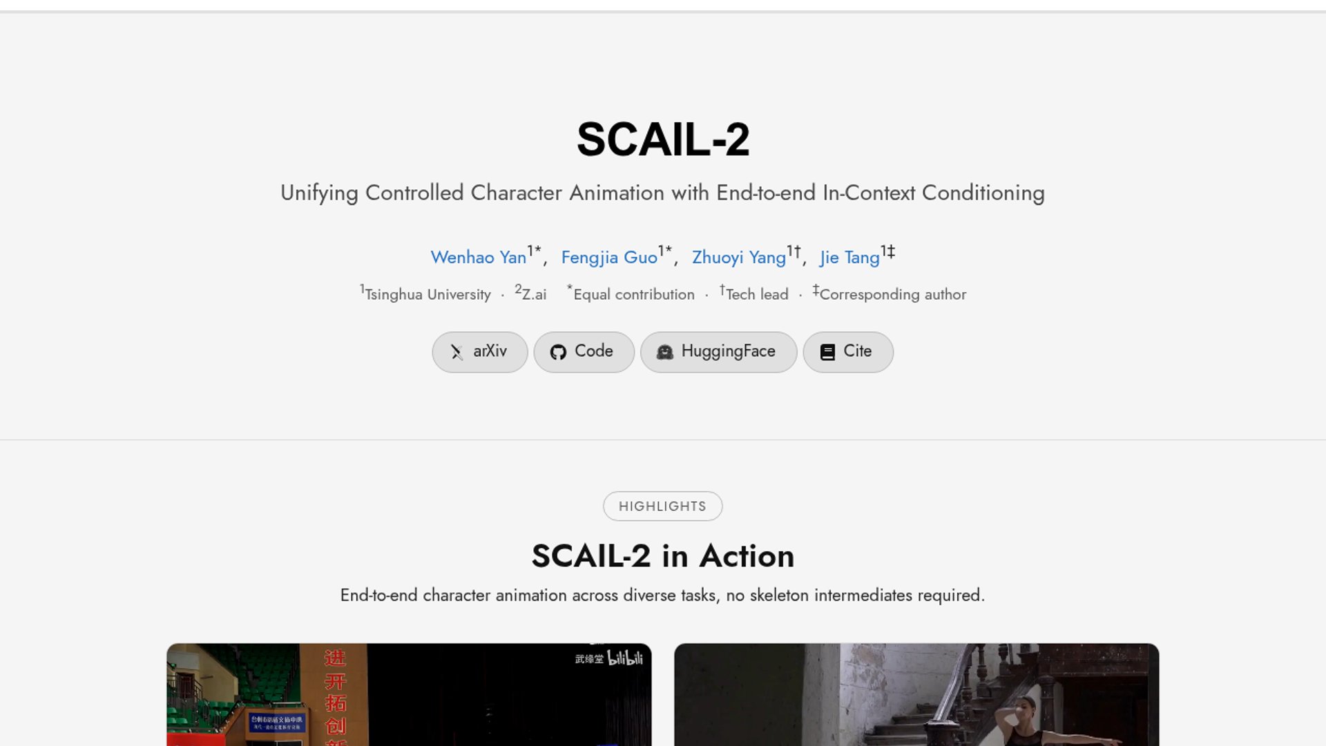 SCAIL-2 animates characters directly from video