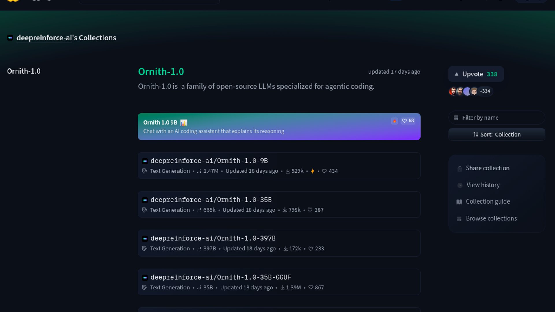 Ornith-1.0 hits 3M Hugging Face downloads