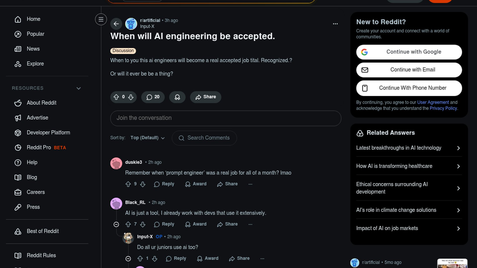 Developers debate legitimacy of AI engineer title