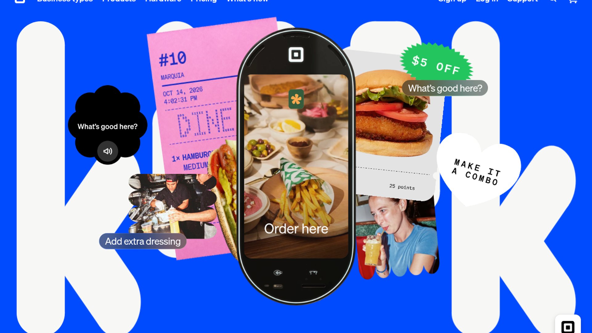 Square Kiosk adds agentic voice ordering
