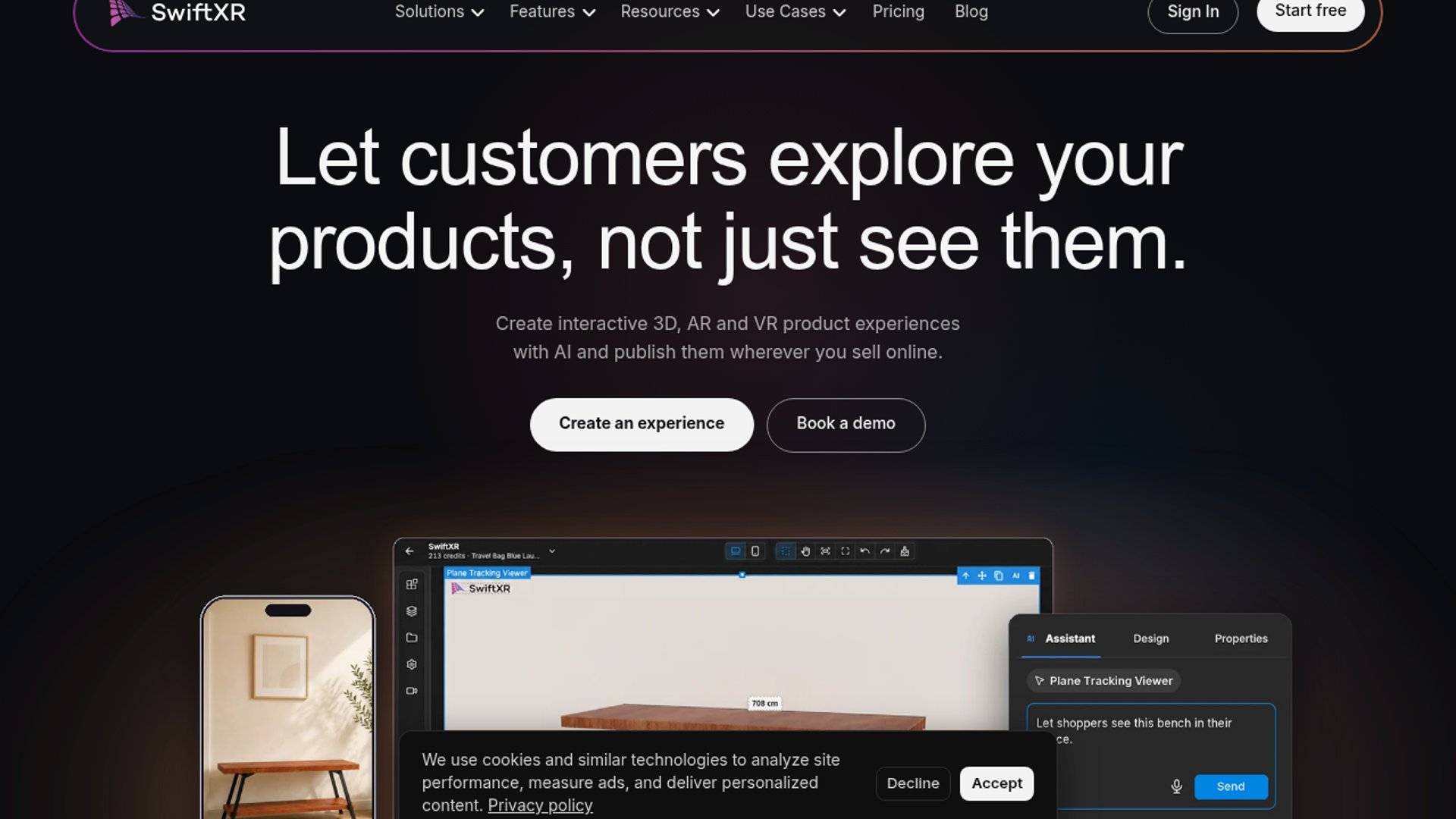 SwiftXR Adds Conversational 3D, AR, VR Creation