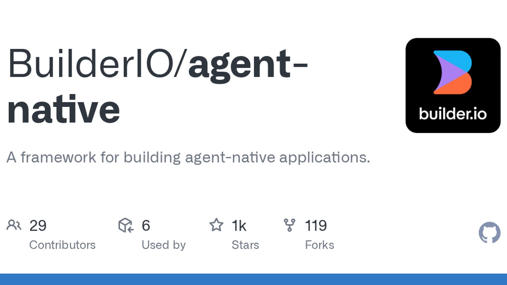 Builder.io has open-sourced agent-native, a framework designed to build applications that humans and AI agents can navigate and manipulate using the same shared state and tools.
