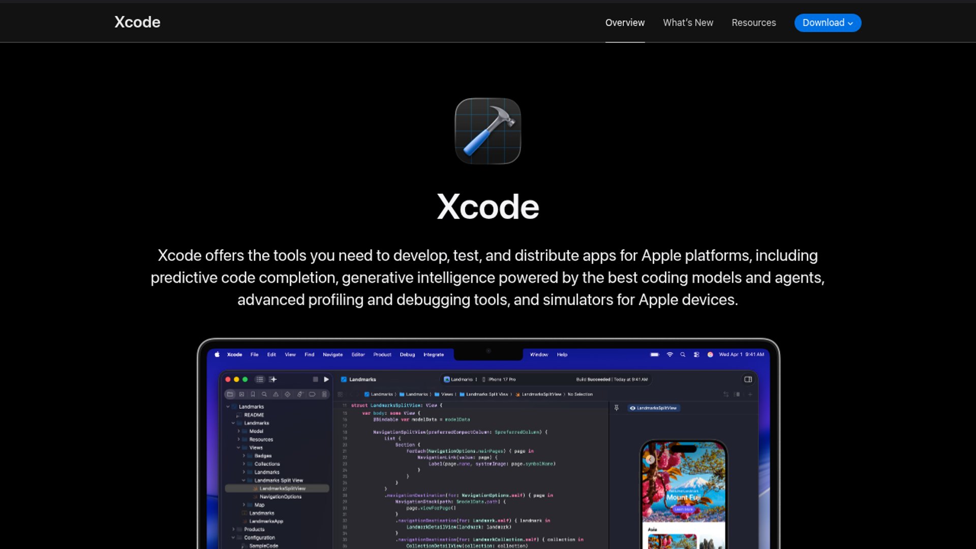 Apple unveils Xcode 27 with native AI coding