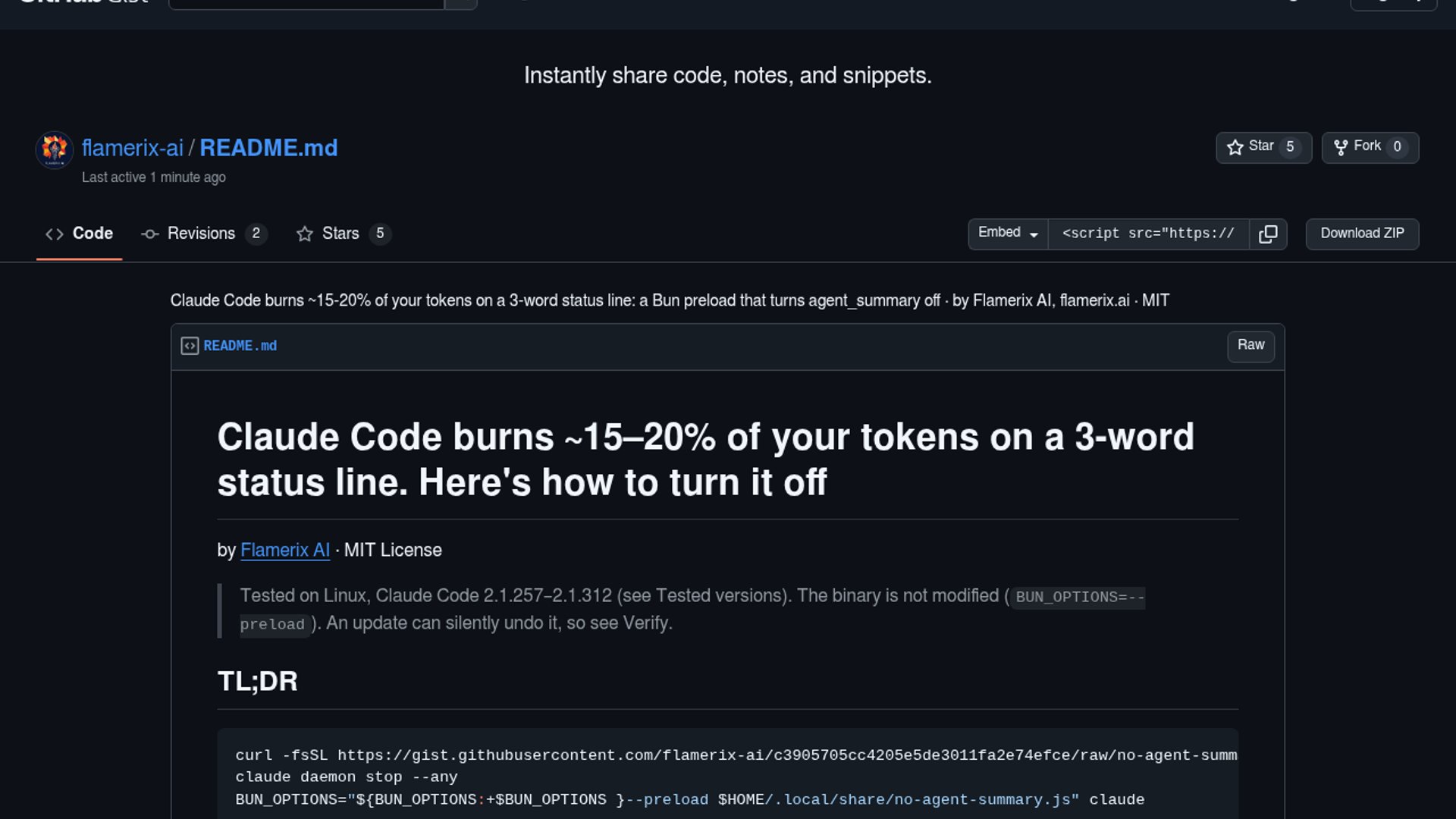 Claude Code Agent Summaries Burn 16–20% Tokens