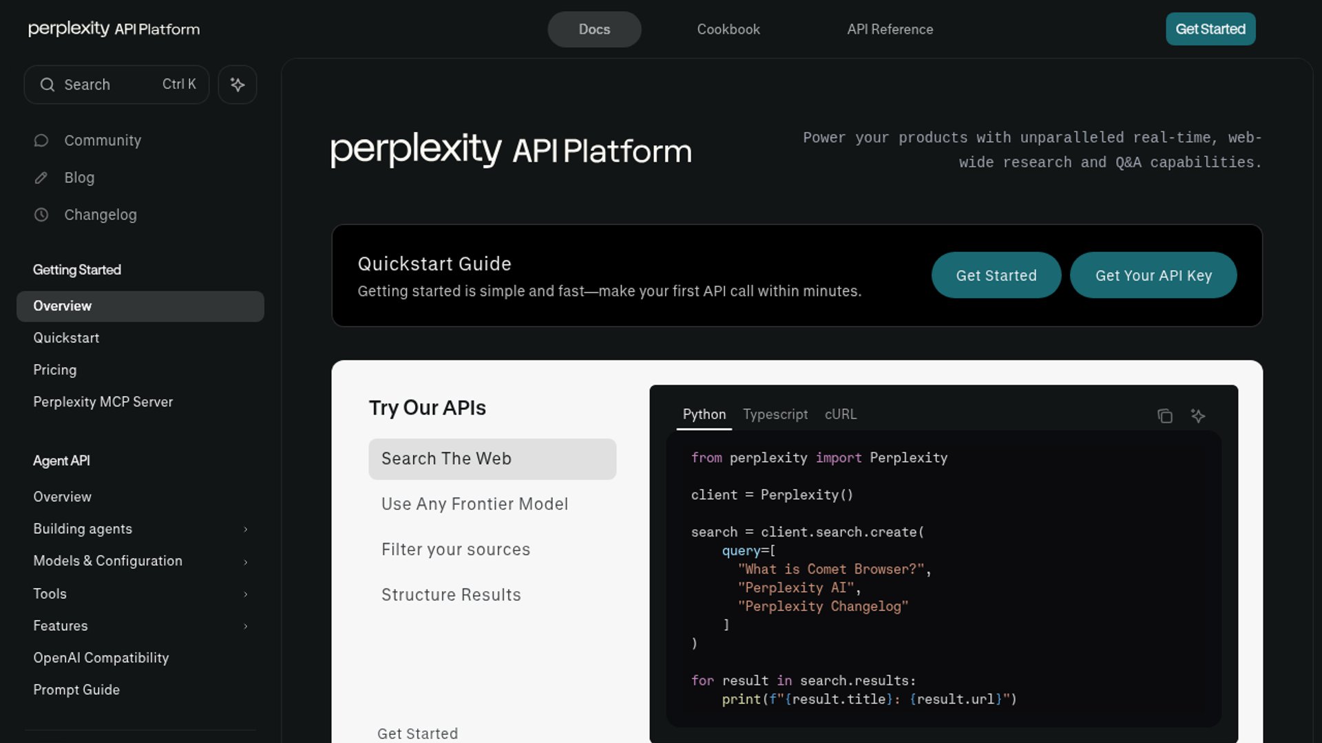 Perplexity Agent API lands GLM support