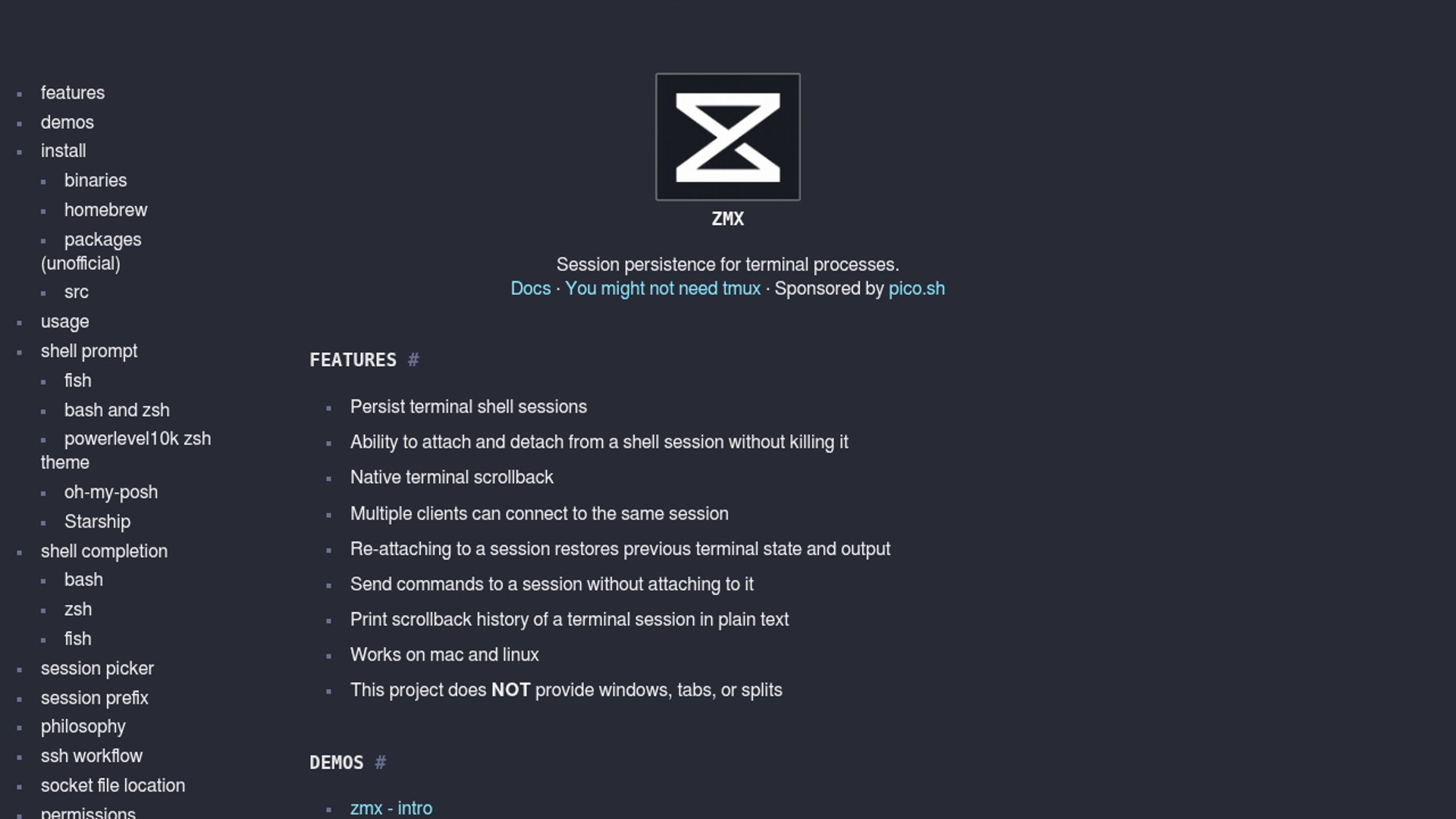 zmx turns remote shells into persistent AI portals