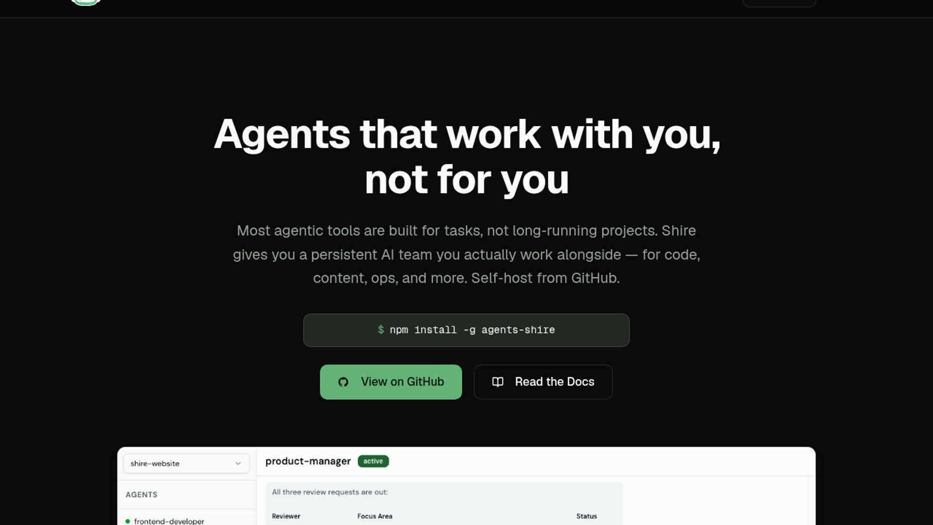 Shire Lets AI Agents Work Together