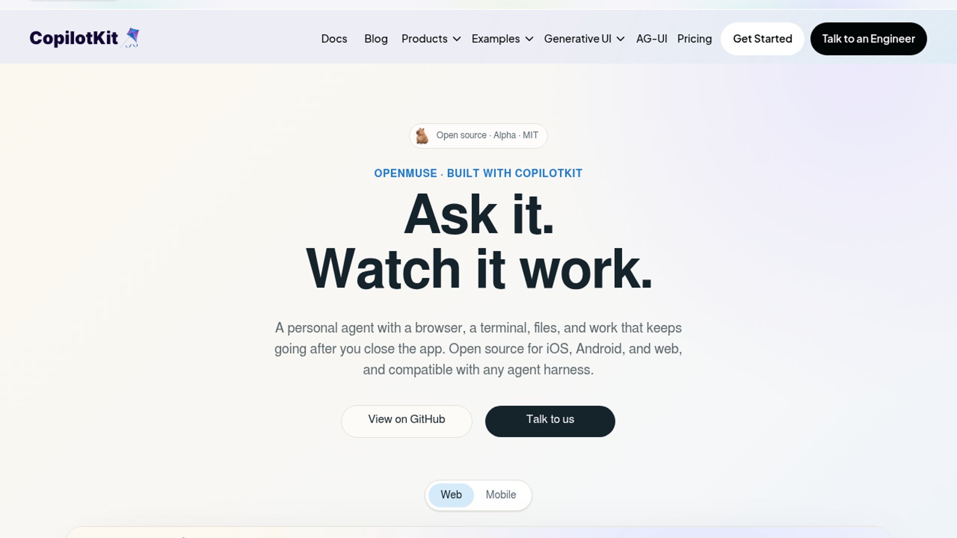 OpenMuse transitions built-in agent to TanStack AI